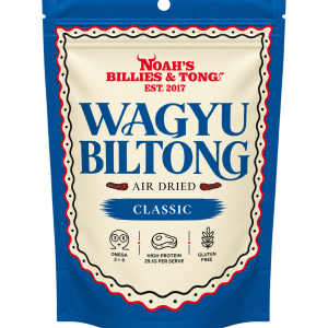 Noah's Billies & Tong Wagyu Biltong Classic - air dried biltong pack